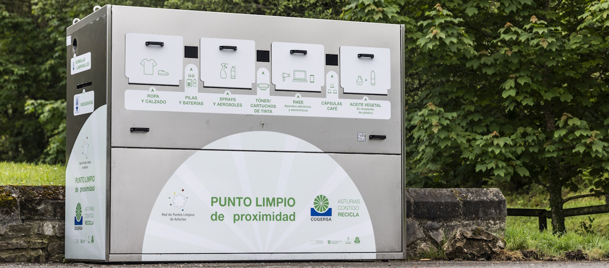 Cabecera puntos limpios de proximidad